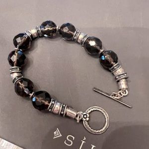 Silpada Smoky Quartz bracelet